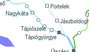A vonalszakasz helye a térképen