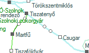 Pusztapó szolgálati hely helye a térképen
