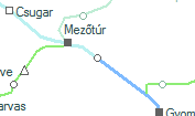 Nagylapos szolgálati hely helye a térképen