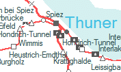 Hondrich-Tunnel szolglati hely helye a trkpen