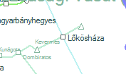 Lőkösháza szolgálati hely helye a térképen