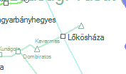 A vonalszakasz helye a térképen
