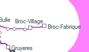 Broc-Fabrique szolglati hely helye a trkpen